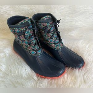NWOB Sperry Saltwater Duck Boots